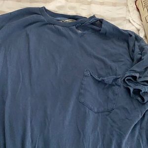 Free People Distressed T Shirt